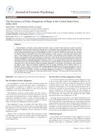 Sample letter of response to an allegation of violation of the ohio smoke free workplace law. Pdf The Prevalence Of False Allegations Of Rape In The United States From 2006 2010