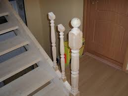 Stick spindle up into top railing. Balusters Made Of Metal 43 Photos Metal Fencing Stairs Installing Models Of Iron Pipes With Their Own Hands