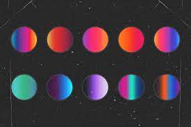 80s Gradients Gradients Cyber Colors Color Schemes Design Color Palette