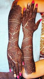 This is the most effortless full hand mehndi outline. Full Screen Ki Design
