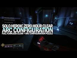 Zero hour in destiny 2 is the last step between you and outbreak perfected. Solo Heroic Zero Hour Arc Configuration Full Boss Clear Destiny 2 Youtube
