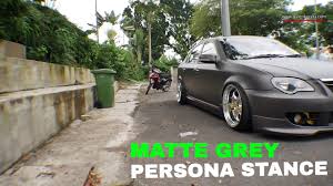 Possible to go mementos at night? Proton Persona Stance Matte Grey Gathering Geng Sunroof Gages 2016 Youtube
