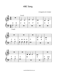 2019 was one for the record books. Abc Song By Traditional Digital Sheet Music For Download Print S0 213821 Sheet Music Plus