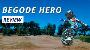 10 YEAR OLD GIRL HIT BIG JUMPS ON AN ELECTRIC UNICYCLE! Begode Hero Review!  - YouTube