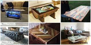 When you hear farmhouse table, a specific style of table probably comes to mind. 16 Diy Coffee Table Ideas And Projects
