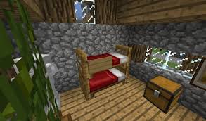 Ihr müsst das holz in die unterste craftingreihe legen und darüber dann die wolle! á… Doppelstockbett In Minecraft Bauen Minecraft Bauideen De