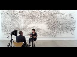In this place, natives humans stay human, and ponies stay. Julie Mehretu Interview The In Between Place Youtube