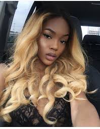 Sew In Black And Blonde Weave Pinterest Seymonee Blonde Hair Girl Blonde Weave Brown Blonde Hair