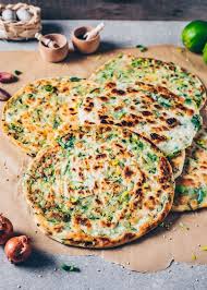 Pfannkuchen Mit Lauchzwiebeln Chinesische Art Lauchzwiebeln Rezepte Herzhafte Speisen