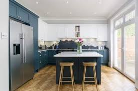 I use real solid wood for every piece of furniture. Marine Kitchen With Shaker Style Cabinets