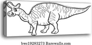 Download high quality lambeosaurus clip art from our collection of 41,940,205 clip art graphics. Cartoon Tarbosaurus Dinosaur For Coloring Book Canvas Print Barewalls Posters Prints Bwc11868674