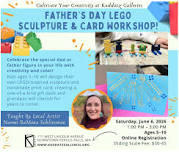 KIDS ART CLASSES: Father's Day LEGO Sculpture and Card Workshop