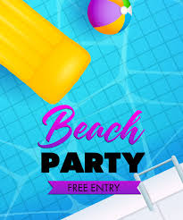 This beautiful template is a great design that this online party invitation template will remind you of the amazing beaches of the world. Beach Party Invitation Images Free Vectors Stock Photos Psd