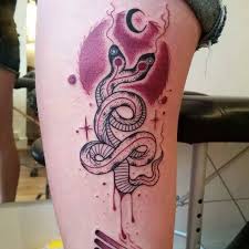 Here are top snake tattoo designs holding eloquent meanings. Tattoo Uploaded By Jentheripper Two Headed Snake Tattoo By Kim Tran Kimtran Illustrative Graphic Blackwork Portrait Surrealistic Redink Twoheadedsnake Snake 289308 Tattoodo
