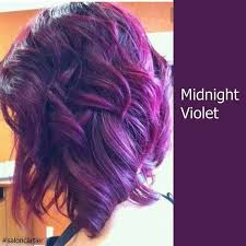 Midnight Violet Hair Styles Short Hair Color Short Hair Styles
