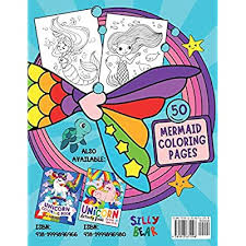 Printable silly snowman coloring pages. Buy Mermaid Coloring Book For Kids Ages 4 8 Us Edition Silly Bear Coloring Books Paperback February 22 2021 Online In Turkey 1913671194