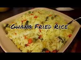 Fried rice is a takeout favorite, but it's also quick and easy to make at home. Authentic Ghana Fried Rice Check Check Youtube Rice Side Dish Recipes Ghanian Food Recipes Rice Side Dishes