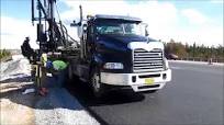 Installing Guardrails with Mack Truck