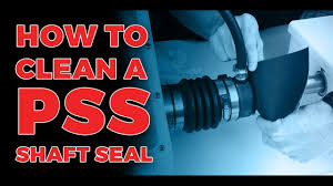 how to clean a pss shaft seal