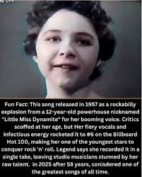 So young, but what a voice! A golden olden from the '50s!! , ▶️Enjoy the  song in the 𝗳𝗶𝗿𝘀𝘁 𝗰𝗼𝗺𝗺𝗲𝗻𝘁 👉