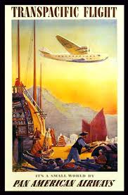 Pan American Airways Far East 1920s Print Etsy Vintage Airline Posters Vintage Travel Posters Travel Posters