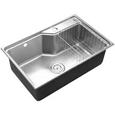 Check spelling or type a new query. Buy Kitchen Sink Deepen Large Drainable Metal Pool Consumer And Commercial Kitchen Must Have Sink With Faucet Color Silver Size 67 543 523cm Online In Germany B07vr4m3cc