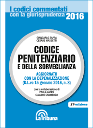 Evento formativo di aggiornamento a carattere specialistico. Codice Penitenziario E Della Sorveglianza Commentato La Tribuna