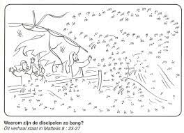 la bible point par le blog de jackie jesus calme tempete loisirs creatifs lies a coloriage badge marshall