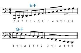 Piano Fingering For The Left Hand