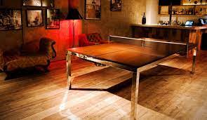 See more ideas about ping pong, ping pong table, table. A Luxury Ping Pong Dining Room Table Coldwell Banker Blue Matter