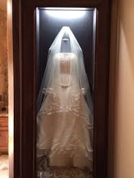 30 Ways To Display Your Wedding Dress And Accessories Wedding Dress Shadow Box Wedding Shadow Box Wedding Dress Frame