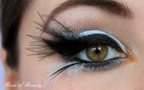 Black Swan Rabe Kostum Schminkzeug Faschingsschminke