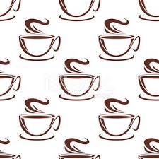 Choose from 280+ coffee mug graphic resources and download in the form of png, eps, ai or psd. Steaming Coffee Cups Seamless Pattern Clipart Image