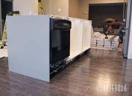 A full back panel allows the cabinet to be directly attached to wall studs at any point on the cabinet back. Creating An Ikea Kitchen Island Pink Little Notebookpink Little Notebook