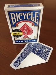 Matches poker size bicycle decks. Blank Face Blue Back Playing Cards Bicycle 56 Card Deck Gaff Magic For Sale Online Ebay