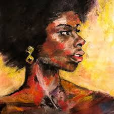 Our 7th grade students studied the Italian Renaissance and the Harlem  Renaissance earlier this year, which included choosing a painting to  recreate using pastels. This stunning replica of "A Gold and Onyx