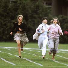Princess Diana competing in Prince Harry's school sports day has to be seen  to be believed - VIDEO | HELLO!