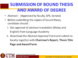 The requirements of utm thesis are not very different from any other type of papers. 1 Preparation Towards Proposal Defense And Final Viva And Final Viva For Postgraduate Students Ppt Download