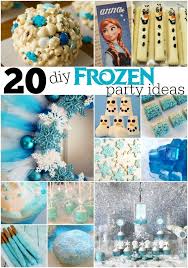 20 Diy Frozen Party Ideas Frozen Birthday Party Decorations Disney Frozen Birthday Party Frozen Bday Party
