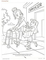 Kindness Coloring Page Fruits Of The Spirit Kindness Pinterest Lds Coloring Pages Coloring Pages For Kids Coloring Pages