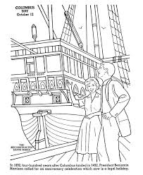 Columbus in dilemma what to do coloring pa. Columbus Day Printable Activities Coloring Home