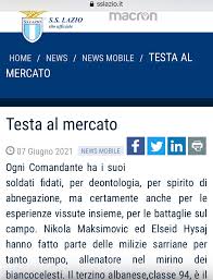 If maksimovic signed for lazio, then he would be part of the team's back three, meaning he's likely to compete with patric, stefan radu and luiz felipe for a starting spot, with francesco acerbi's position considered unshakable. Lazioland On Twitter Official Statement From The Club They Aren T Exactly Announcing Anything Yet But It Suggests All Of Sarri Hysaj Maksimovic Might Be On The Horizon Lazio Https T Co Jsmoif6gmn