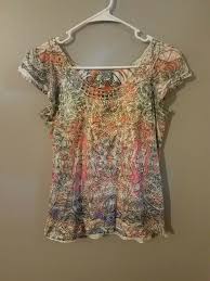 Dress Barn Womens Size Large Blouse Fashion Clothing Shoes Accessories Womensclothing Tops Ebay L Blouses For Women Womens Teal Dress Dress Barn Dresses