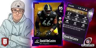 David decastro would help any of these 3 nfl teams if he plays. David Decastro Steelers Hero Maddenultimateteam