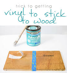 Trick For Getting Vinyl To Stick To Wood Silhouette School Bloglovin Cricut Projects Vinyl Diy Cricut Cricut Tutorials
