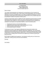 Baker Cover Letter Template Cover Letter Templates Examples