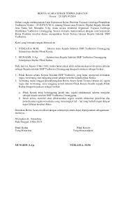 Contoh Berita Acara Serah Terima Yayasan Kepala Sekolah Menyerah Pendidikan