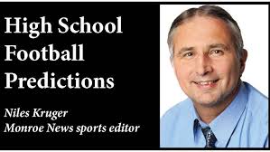 Monroe News sports editor Niles Kruger finished with his best record in 14  seasons of picking winners for Monroe County Region high school football.  See link below ⬇️ bit.ly/4hxkw7s