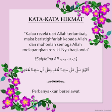 Dari allah swt, dengan cara kita berusaha dan berdo'a. Whatever Kalau Rezeki Dari Allah Terlambat Maka