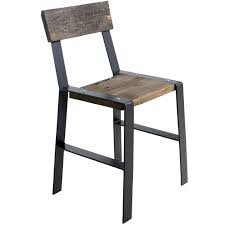 Farmhouse Iron Wood Dining Chair Urban Forge Dining Side Chair Side Chairs Dining Contemporary Dining Chairs Rustic Chair